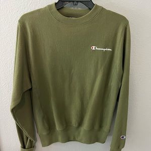 Mens X-Small Green Champion crewneck